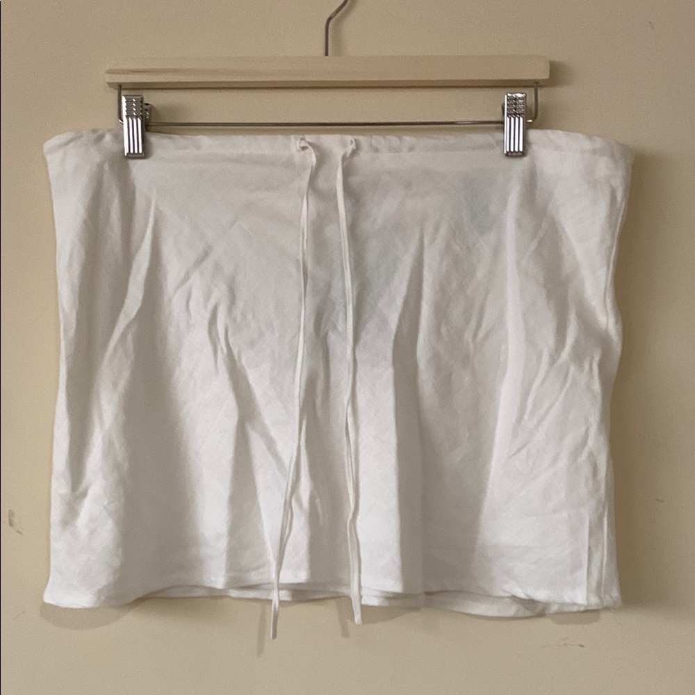 White skirt